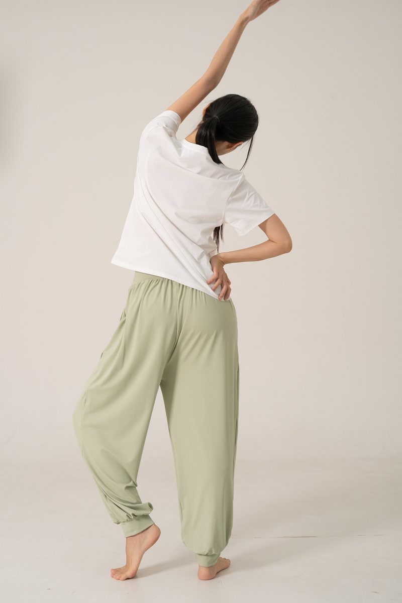 세이지 하렘팬츠 스트레칭