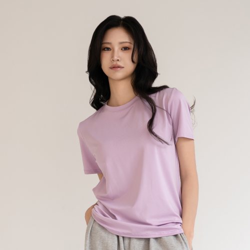 퀵드라이 루즈핏 요가복 상의 필라테스 반팔 필라테스복
